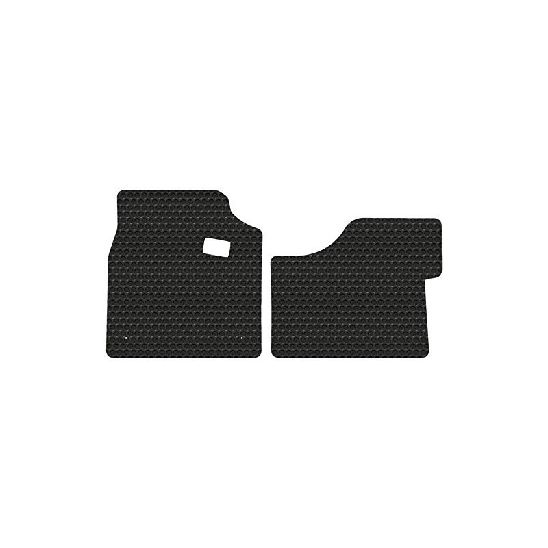 Lloyd Mats Compatible with Peterbilt 567 - Black Rubbertite All-Weather