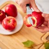 OAKSWARE Bird Beak Paring Knife, 2.75 Inch Peeling Knives German