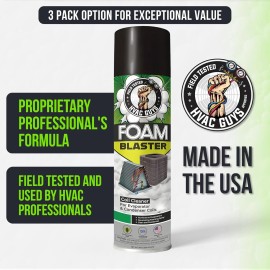 Leak Saver Foam Blaster AC Coil Cleaner for AC Unit | No Rinse Formula for Evaporators