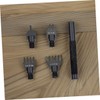 CHILDWEET 1 Set Detachable Leather Hole Punch Tool Kit DIY