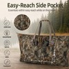 FUNHORUN Extra Large Camo Scent Proof Hunting Bag, 50x26" Waterproof