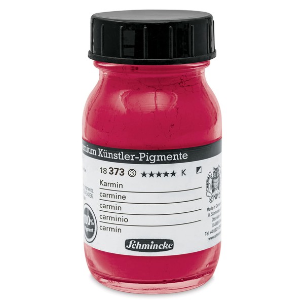 Schmincke Pigment - Carmine, 100 ml Jar
