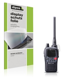 dipos I 4x Schutzfolie matt passend für Midland G9 Pro Funkgerät Folie Displayschutzfolie, Ultra-Dünn, Case-Friendly, Fingerprint-Kompatibel