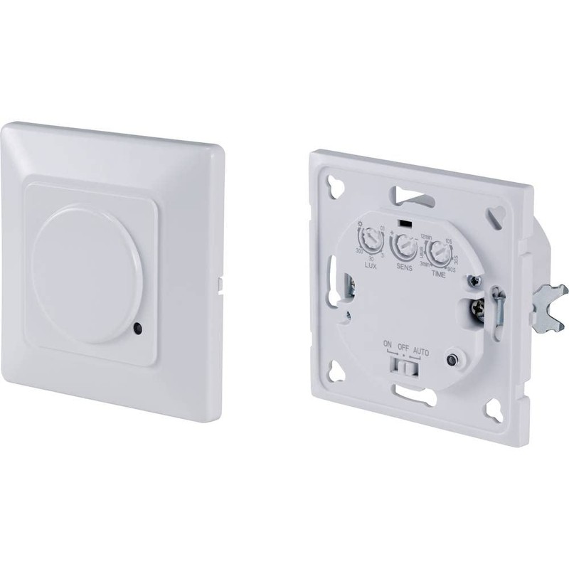 Renkforce RF-4216076 Flush-Mounted RF Motion Sensor 180° Relay White IP20