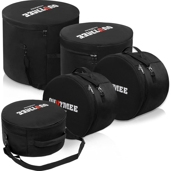 OUUTMEE 5-Piece Drum Bag Set for 12" *13" *14" Tom