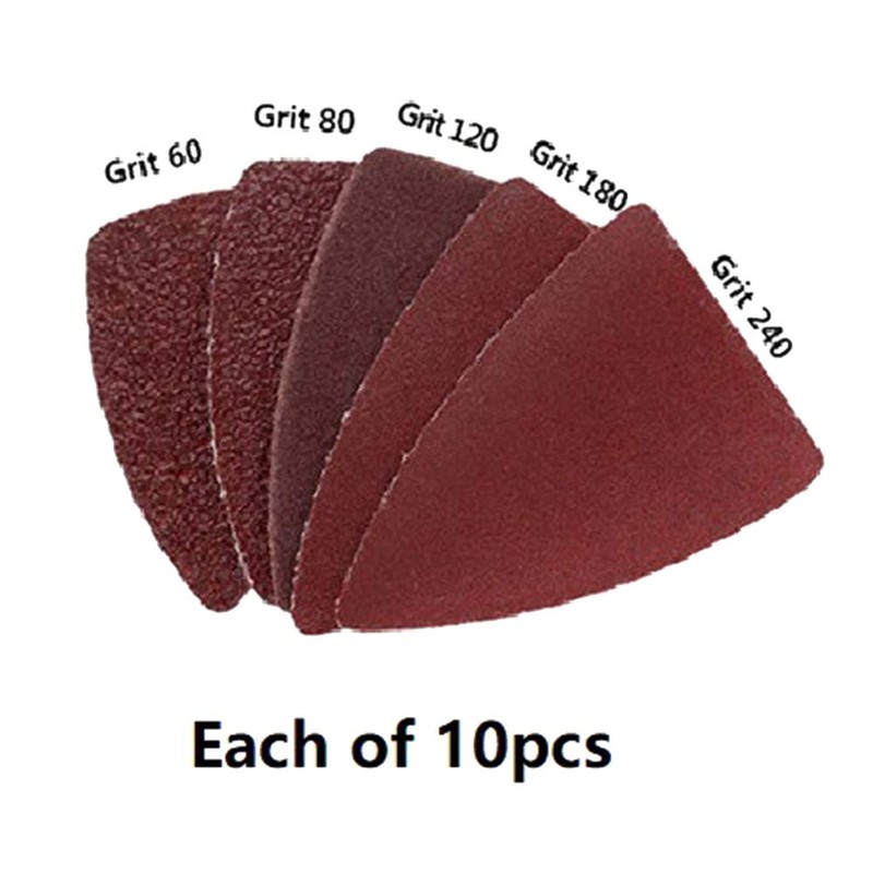 Finger Oscillating Multitool, Finger Sanding Sheets Sand Disc Kit, Sanding