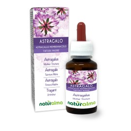 Astragalus (Astragalus membranaceus) Roots Alcohol-Free Mother Tincture Naturalma - Liquid in Drops 60 ml - Food Supplement - Vegan