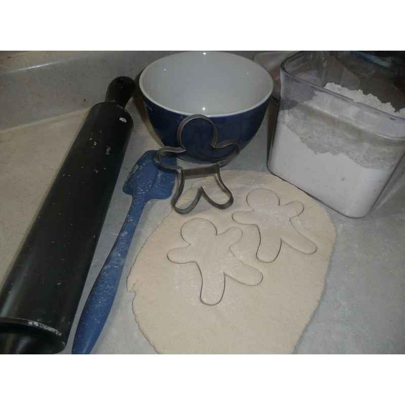 YNGLLC Gingerbread Man Outline Fairy Tale Christmas Character Cookie Cutter,