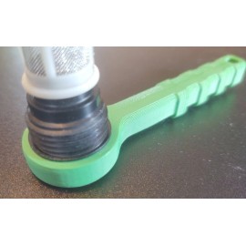 CD3DPrinting Tankless Water Heater Filter Removal/Install Wrench 10-lobe For Rinnai H98-510-S