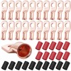 XHF 20PCS 6 AWG-5/16 Heavy Duty Battery Lugs with 3:1