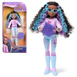 Unicorn Academy, Power of Friendship Layla with Book & 5 Fashion Accessories, 9.5”, Dolls & Unicorn Toys for Girls Ages 4 and up