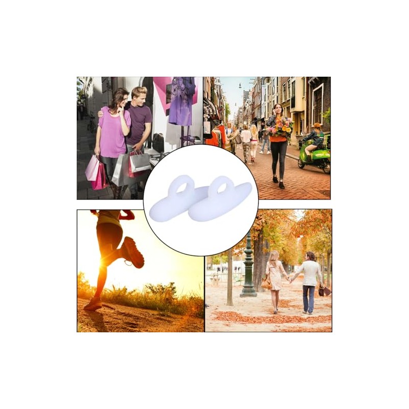 Skeerthy Skeerthy 20 Pieces Gel Hammer Toe Crest Cushions, Right/Left