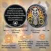 Leafence Sobriety Coin Panda Skeleton Design Sobriety Coin Recovery Addiction