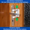Door Handle Lock for Kids and Pets 2 Pack Reusable