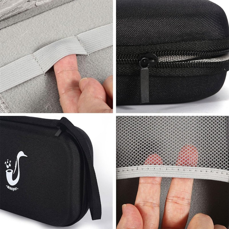 Nicear Clarinet Reed Case, Saxophone Clarinet Reeds Storage Case Holder