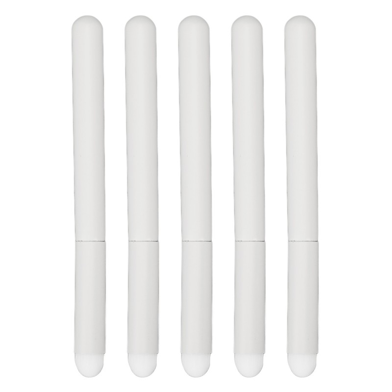 5Pcs Lip Brush Round Head Comfortable Artificial Fibre Makeup Tool