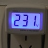 Generic DM55-1 Blue LCD Digital Voltage Meter Voltmeter LED AC