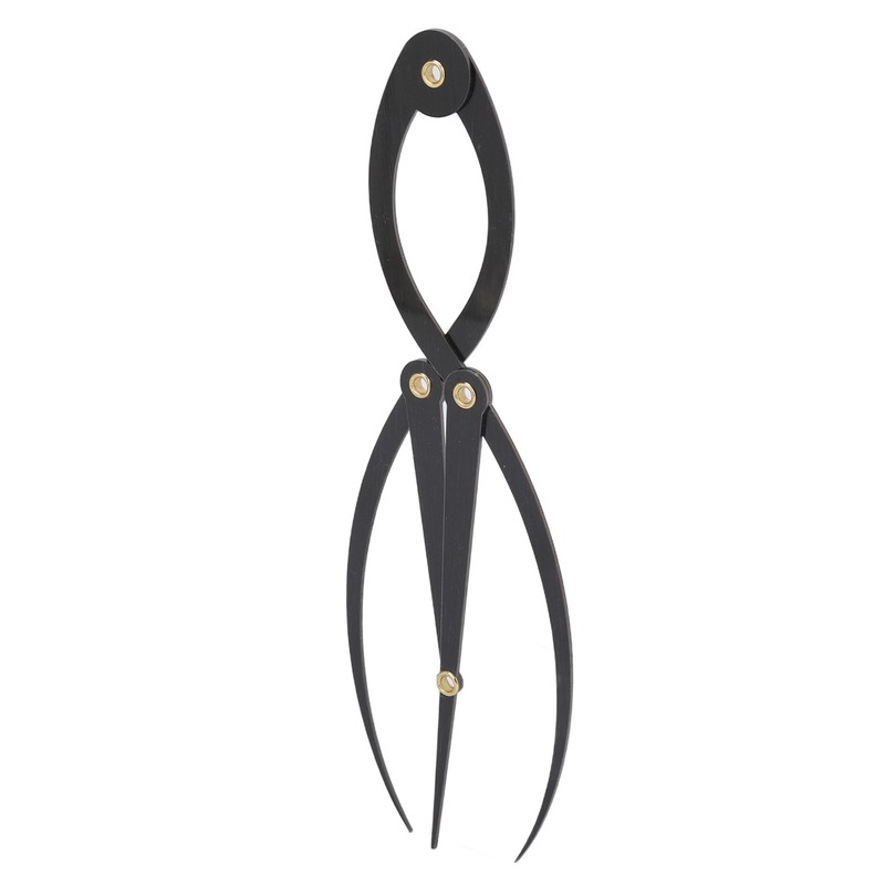 Eyebrow Ruler Multifunctional Stainless Steel 3 Point Positioning Ruler for