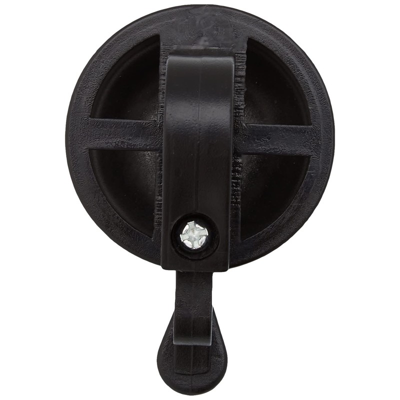 FISCHER Bicycle Bell with Screws and Fixings - Black