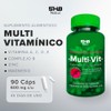 Multivitamínico Vitamina A, C, D, E, Complejo B, Zinc, Hierro
