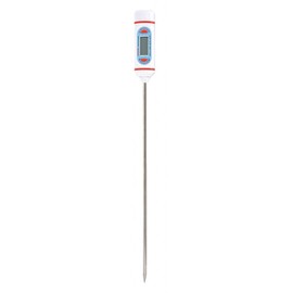 Thermco ACC310DIG Laboratory Long Stem Digital Thermometer, 8" Stem Length, -50 to 300°C Range, +/-1.0°C Accuracy
