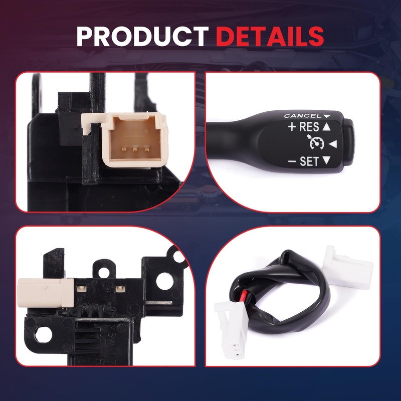 MOCA CCA1022 Cruise Control Switch Fit for Toyota 2016-2023 Tacoma