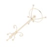 1:12 Scale Dollhouse Coat Rack Miniatures Dollhouse Hat Coat Rack