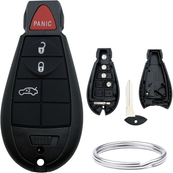 EJOAOJE Replacement for Dodge Key Fob Shell Cover Fits for