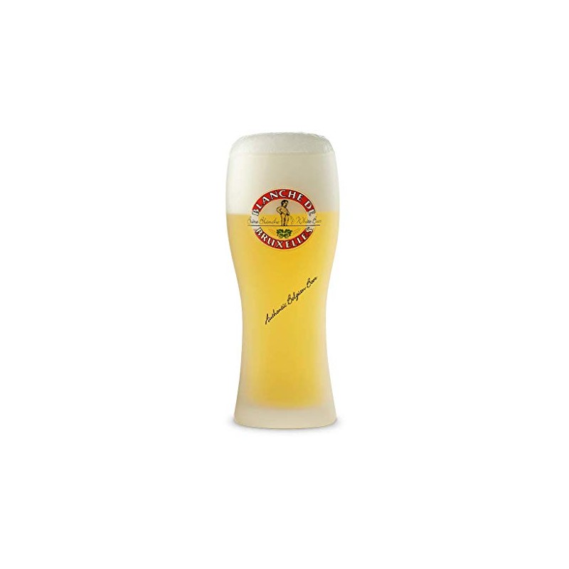 Blanche De Bruxelles Wheat Beer Frosted Glass - Set of