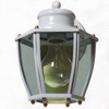 Boston Harbor HV-66961-WH 1-Light Wall Lantern,to 6"x 7-3/4” x 6-1/2”,