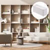 6 Pcs Plastic Desk Drawer Organizer Tray White Desk Organizer