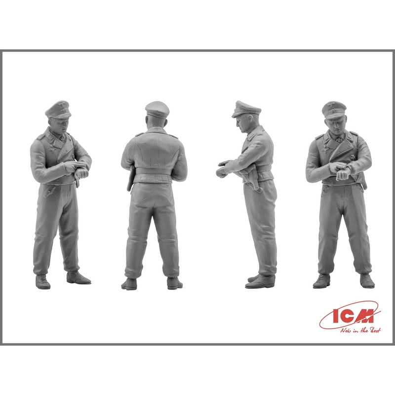ICM Models German Tank Crew 1943-1945 Building Kit (ICM35211)