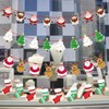 Reusable Christmas Hanging Bunting Garland Decorations Xmas Hanging Bunting Banne