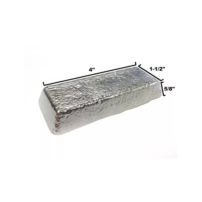 RotoMetals Rotonickel Tin Based Babbitt Ingot Grade 2