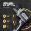 MOONASION Rechargeable Spotlight 100000 Lumen, Super Bright LED Spotlight Flashlight
