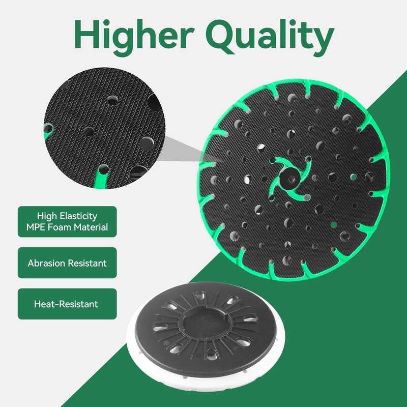 Upgraded Soft Sanding Pad-202461 Fits for Festool RO 150 FEQ