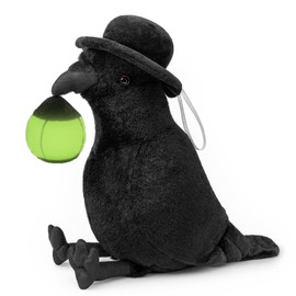 Tiny Heart Simulation Crow Plush Toy, 9.84inch Cute Crow Stuffed Animal Plush Toys for Kids Boys and Girls Gifts, Home Decor Soft Stuffed Toys