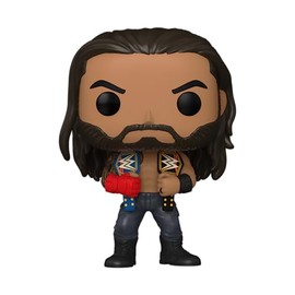 Funko POP! WWE: Roman Reigns with Belts - Collectable Vinyl Figure - Gift Idea - Official Merchandise - for Kids & Adults - Sports Fans - Model Figure for Collectors and Display