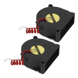 2 Pieces 24V Fan 5020 Double Ball Motherboard Cooler Fan 10000 RPM High Speed for SV08 3D Printer Accessories