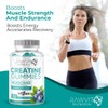 Creatine Monohydrate Gummies, Blueberry Flavour, 5000mg Strength, 90 Gummies, 30-45