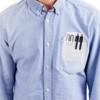 YTYKINOY 5 Pieces Heavy Duty PVC Shirts Lab Coats Pocket