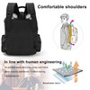 OUUTMEE Barber Supplies Bag, Portable Backpack Bag for Clippers and