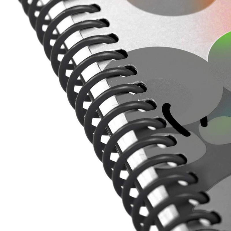 VIFERR Spiral Binding Combs, Pack of 20, 30 Hole Plastic