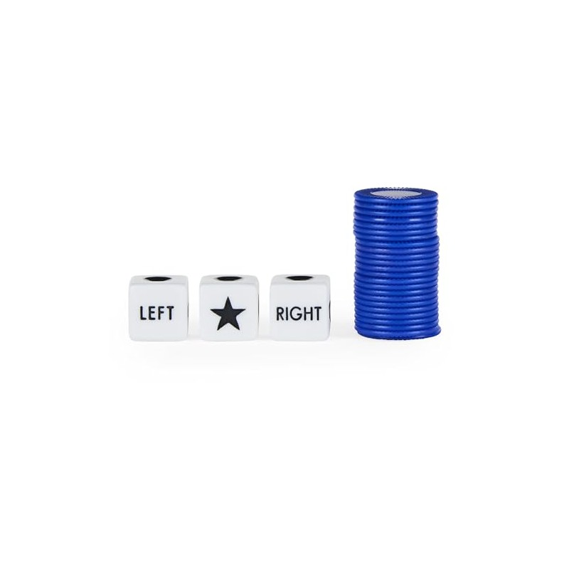 Passplay The Game of Left Center Right, The Classic Dice