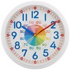 Seiko Wall Clock Educational Analog White KX617W White