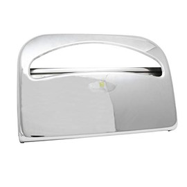 Thunder Group CRTSCD3812 Toilet Seat Cover Dispenser, Half fold, 16" x 11-1/2" x 3", Chrome