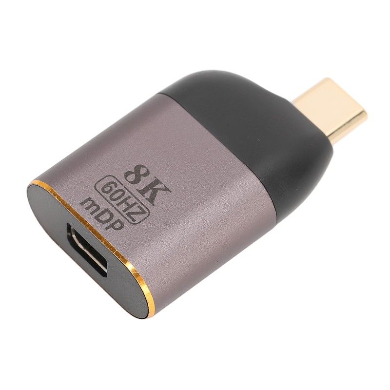 USB C to DisplayPort Adapter 8K 60Hz Aluminum Alloy Plug