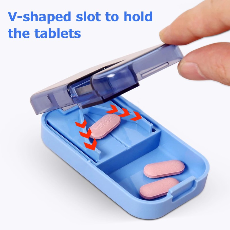 Pill Cutter for Small Pills, Small Precision Pill Tablet Splitter