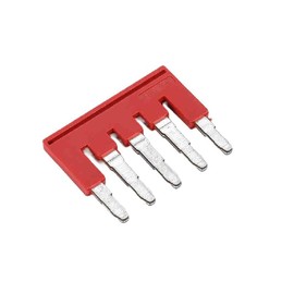 FBS5-6 Terminal Block Press-Fit Jumper, DIN Rail Terminal Block Press-Fit Jumper. FBS5-6 for PT4/ST4/STTB4 Series-Jumper. (FBS5-6, 10 PCS)