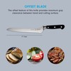 Messermeister Meridian Elite 8” Scalloped Offset Knife - Fine German